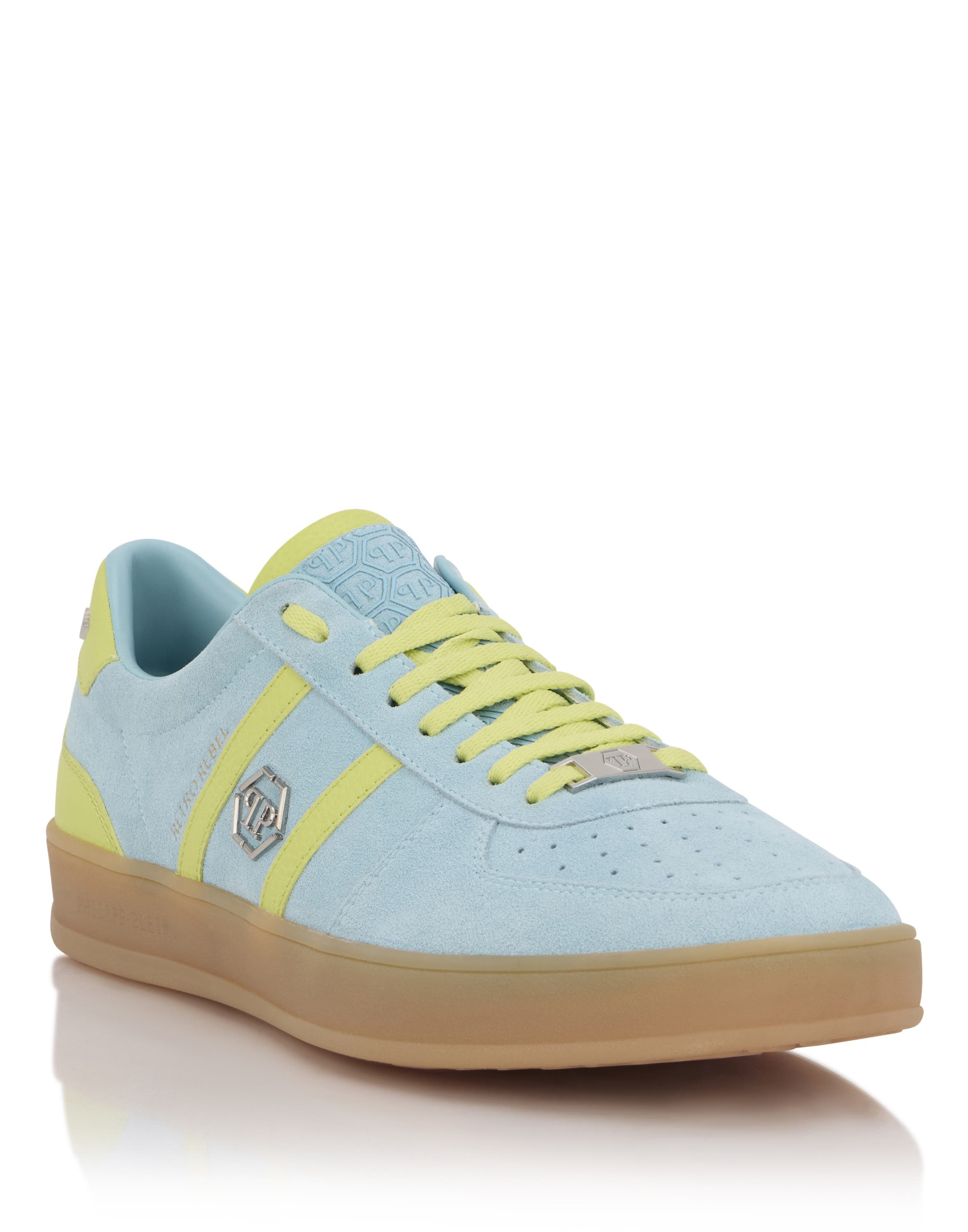 Low-Top Sneakers Retro Rebel Unisex, Main, color, lightblue