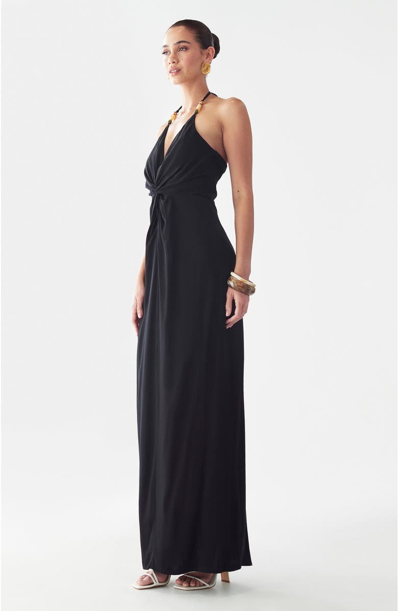 ST MRLO Alaia Dress, Alternate, color, Black