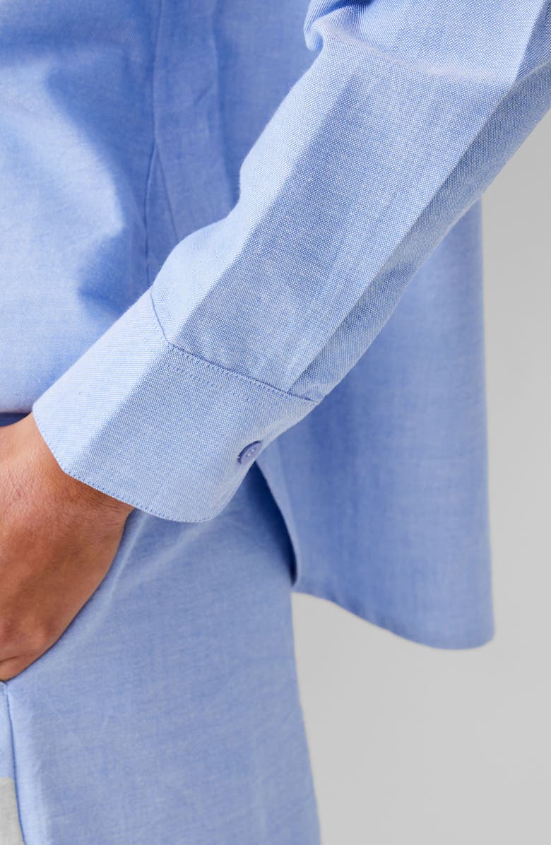 French Connection Popover Chambray Button-Up Shirt, Alternate, color,