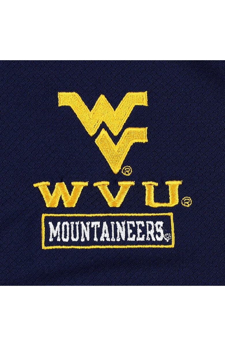Champion Men's Champion Navy West Virginia Mountaineers Textured Quarter-Zip Jacket, Alternate, color, Navy