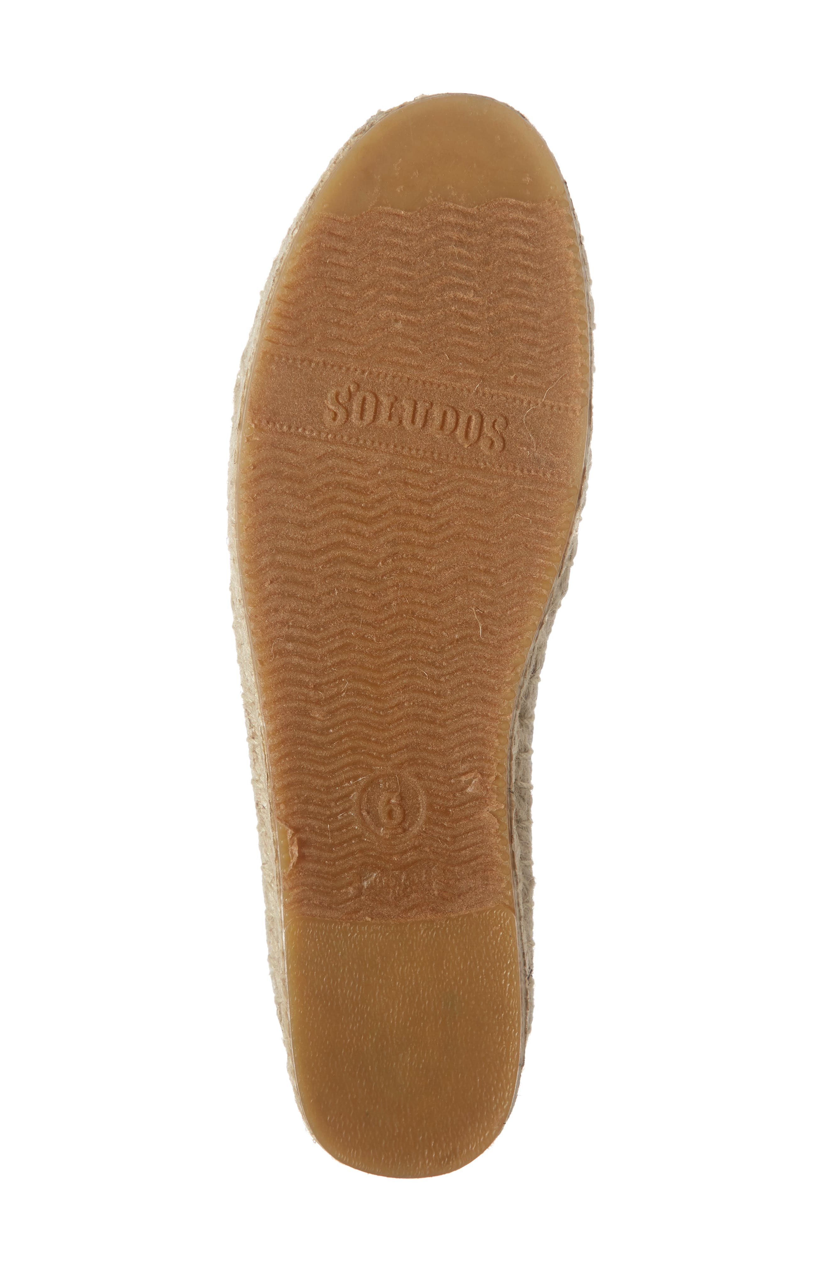 Embroidered Espadrille, Alternate, color, SAND