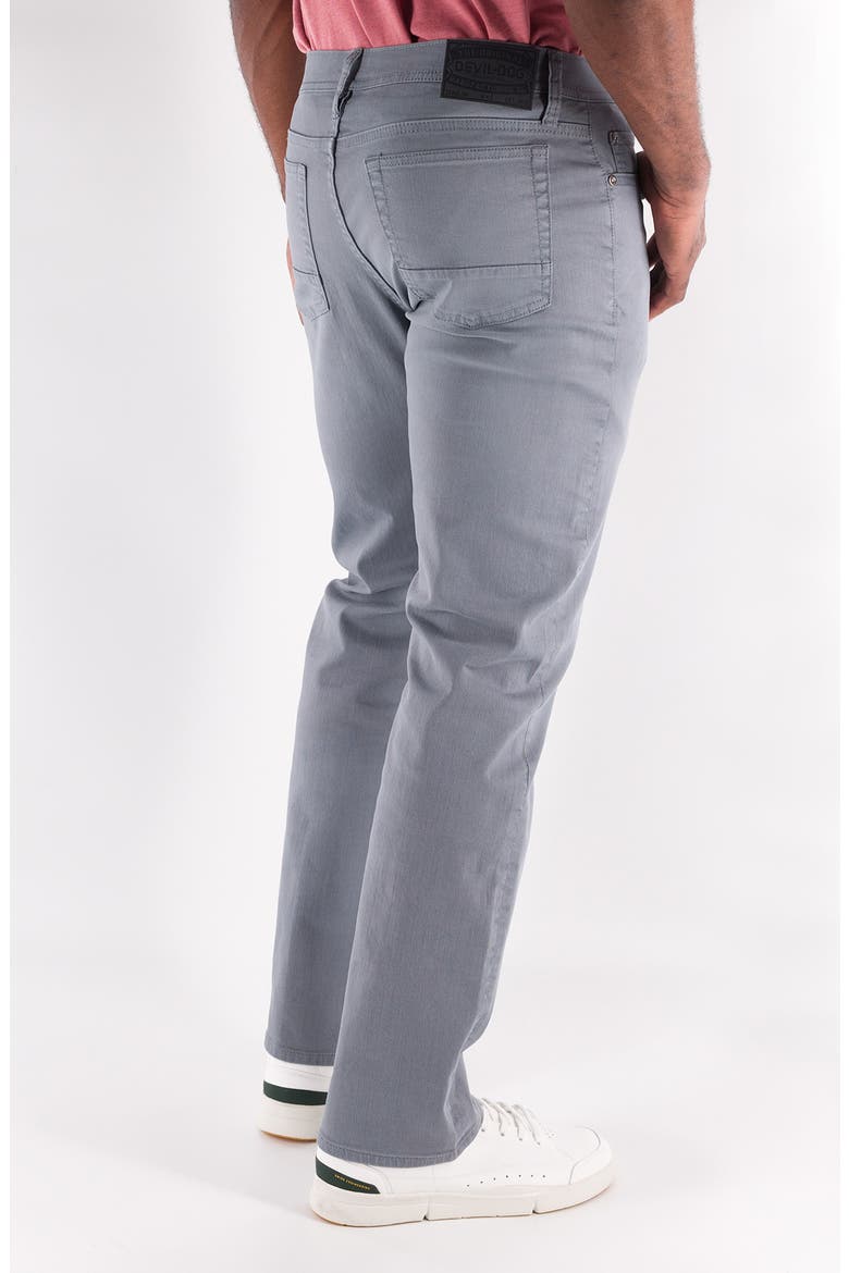 Relaxed Straight Leg Stretch Jeans, Alternate, color, LT GREY