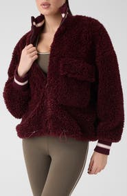 GUESS Muriel Faux Shearling Jacket