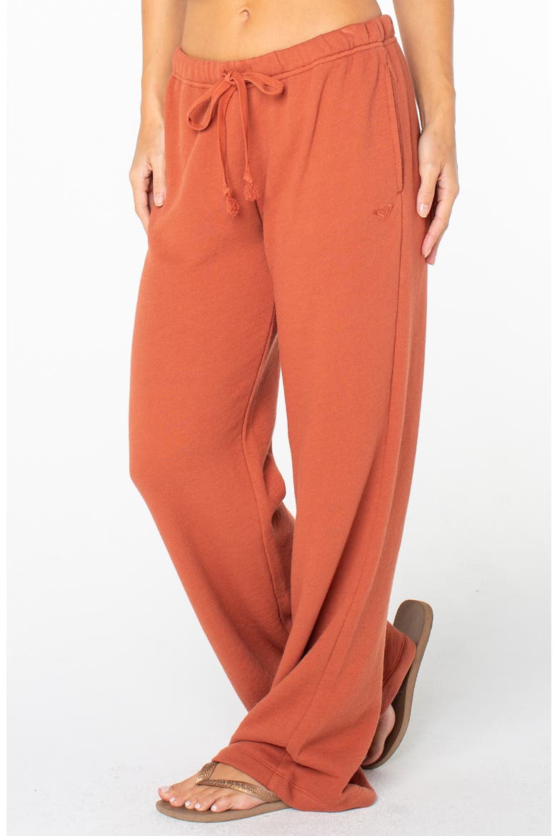 Good Times Cotton Terry Pants, Alternate, color, CHUTNEY
