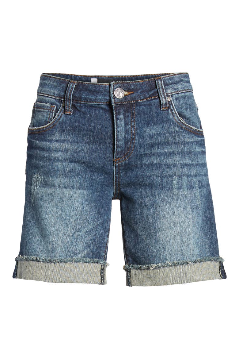 Catherine Boyfriend Cutoff Shorts, Alternate, color, IMPRESSED
