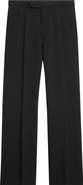Rick Owens Tailored Geth Wide Leg Virgin Wool Pants