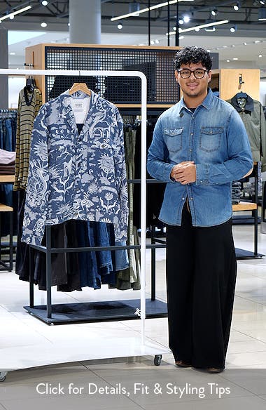 Scotch & Soda Cotton Shirt Jacket (Men) | Nordstromrack