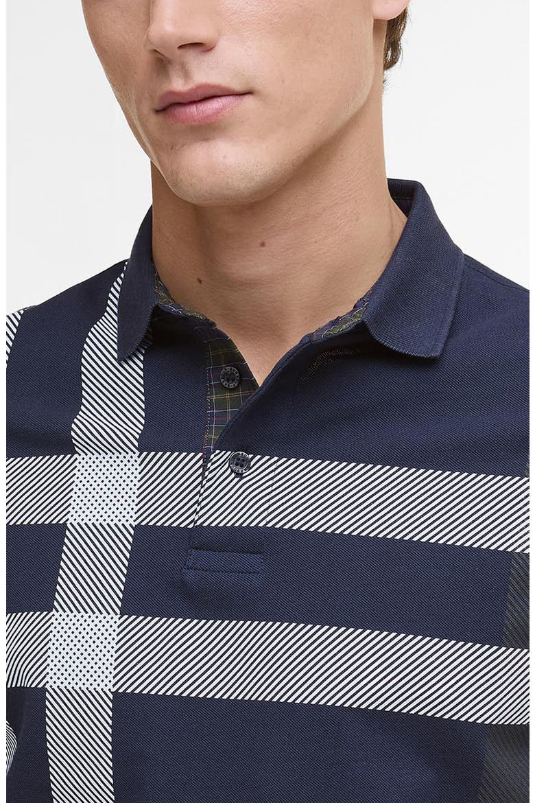 Blaine Tartan Polo, Alternate, color, NAVY