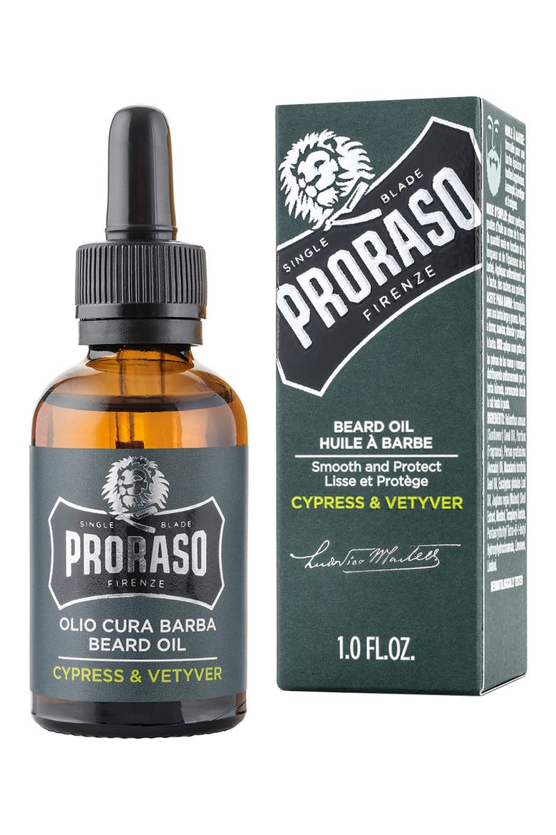 Men's Grooming Cypress & Vetyver Beard Oil, Alternate, color, NO COLOR