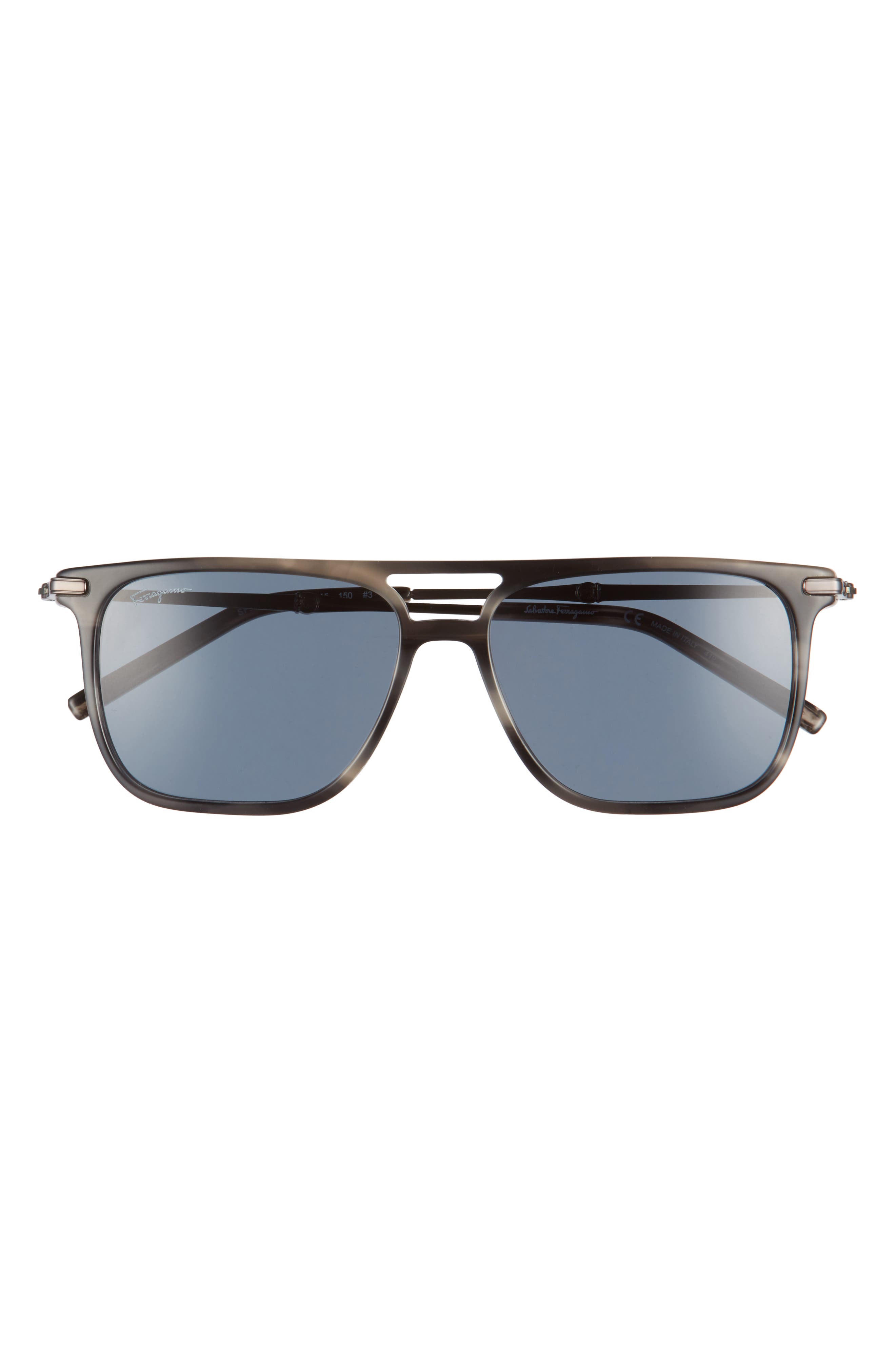 FERRAGAMO Salvatore Ferragamo 57mm Square Sunglasses