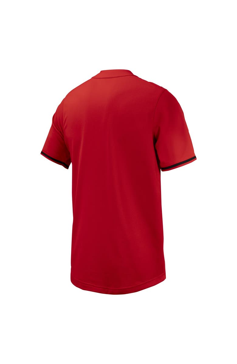 Nike Men's Nike Red Georgia Bulldogs Replica Full-Button Baseball Jersey, Alternate, color, Red