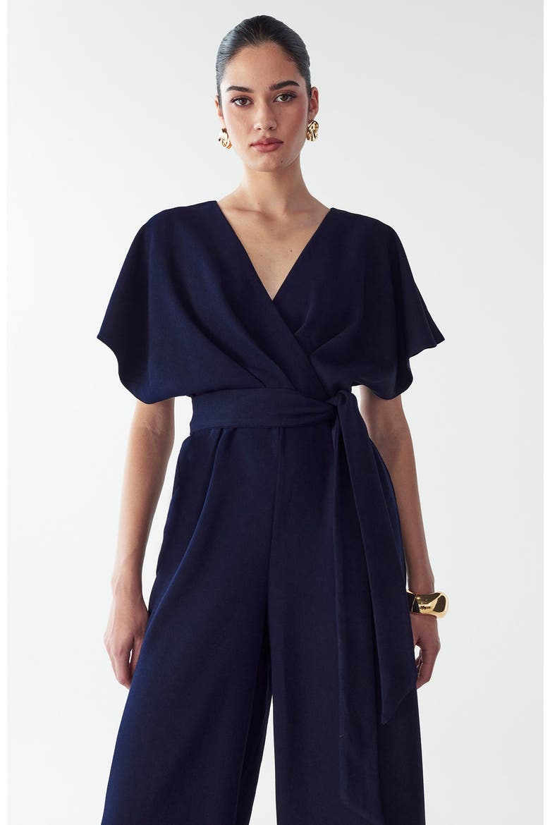 Shana Jumpsuit, Alternate, color, Navy Blue
