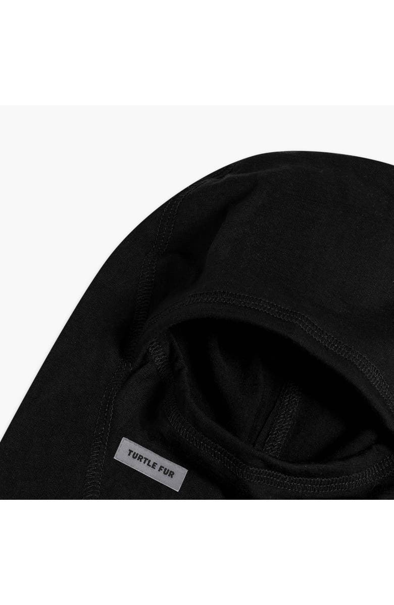 Turtle Fur Carefree Superfine Merino Wool MaxClava Balaclava, Alternate, color, Black