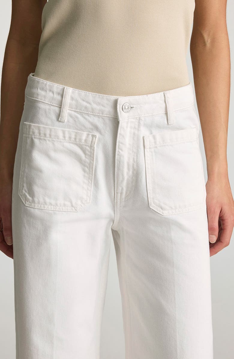 Mavi Jeans Christine Patch Pocket Wide Leg Jeans, Alternate, color, 