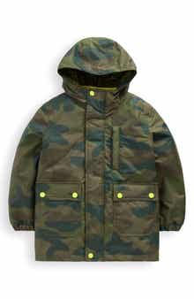 Mini Boden Kids' 4-in-1 Waterproof Jacket