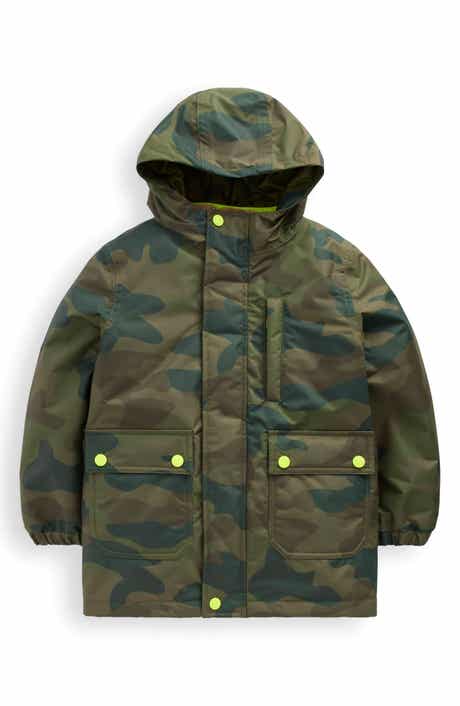 Mini Boden Kids' 4-in-1 Waterproof Jacket