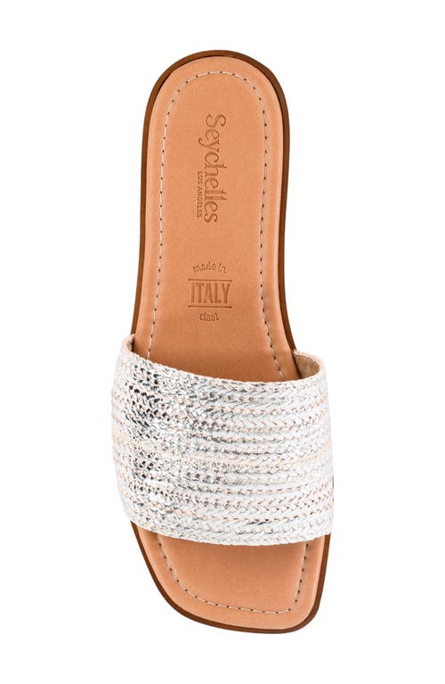 SEYCHELLES SEYCHELLES PALMS PERFECTION SLIDE SANDAL 