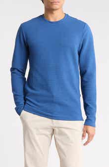 Swannies Mitch Textured Knit Crewneck Top