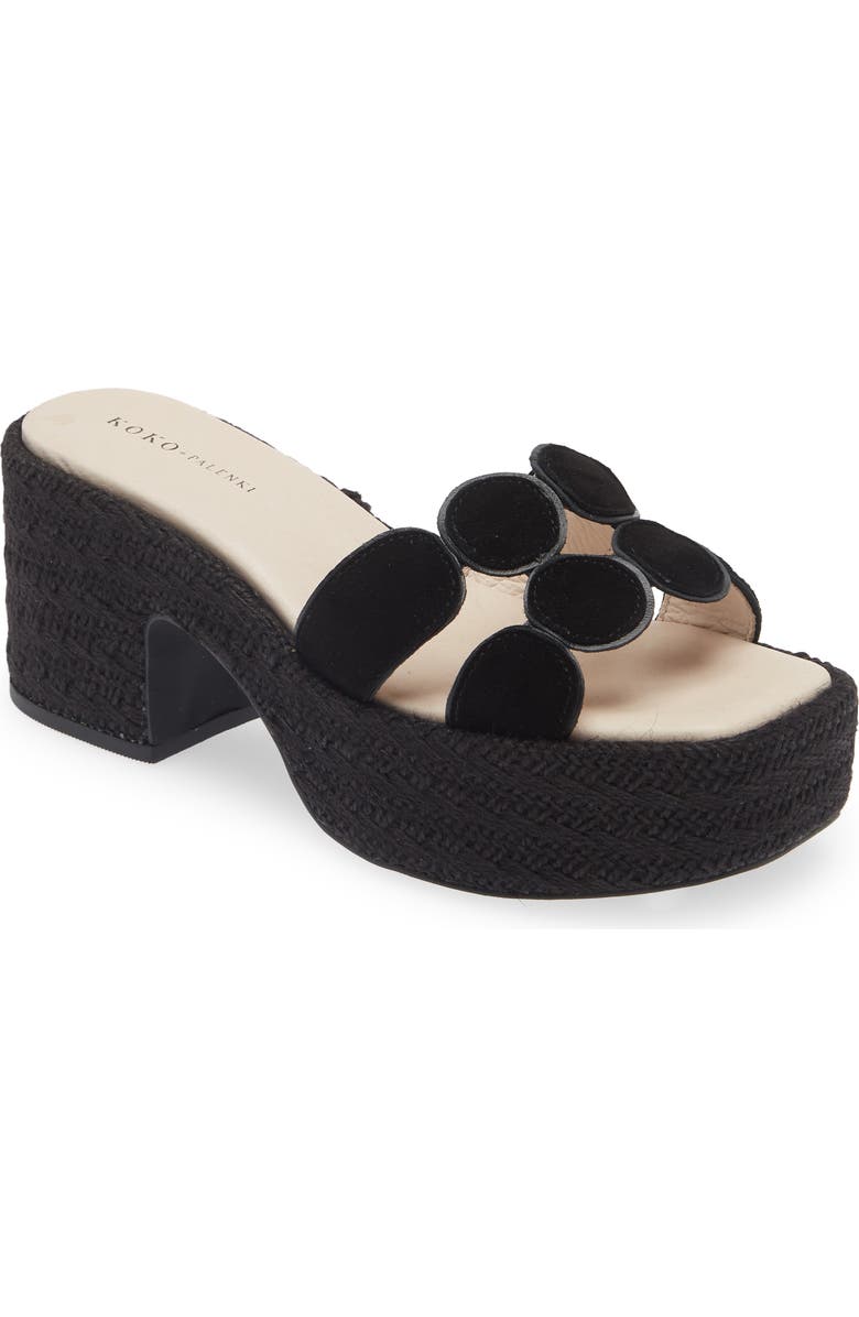 KOKO + PALENKI Lucia Platform Slide Sandal, Main, color,