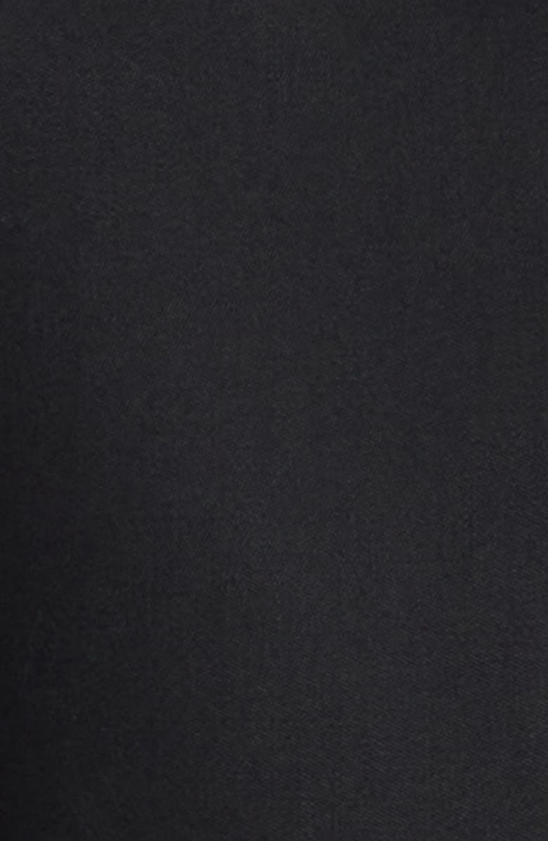 McQueen Rever Crystal Embellished Peak Lapel Blazer, Alternate, color, Black