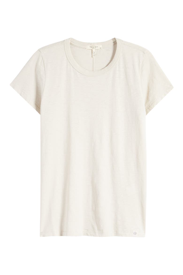 The Slub Organic Pima Cotton T-Shirt, Alternate, color, WARMGRY