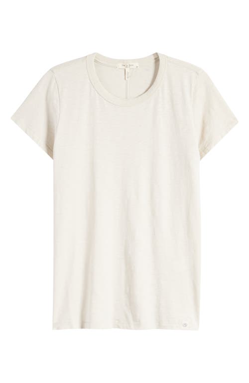 Rag & Bone The Slub Organic Pima Cotton T-shirt In White