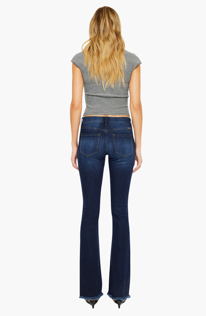 KanCan Anne Low Rise Bootcut Jeans, Alternate, color, Dark Wash