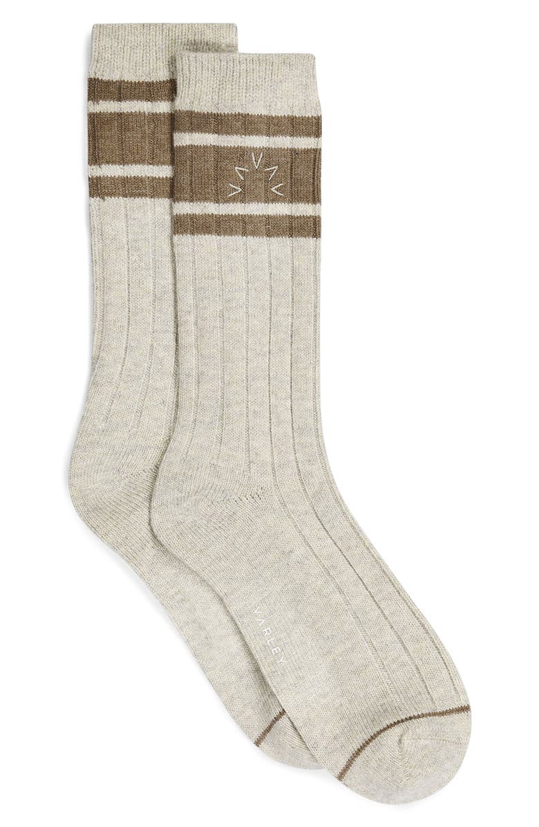 Varley Malissa Wide Rib Crew Socks, Main, color, 