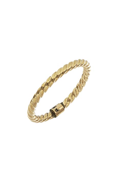 14K Gold Textured Stacking Ring (Nordstrom Exclusive)