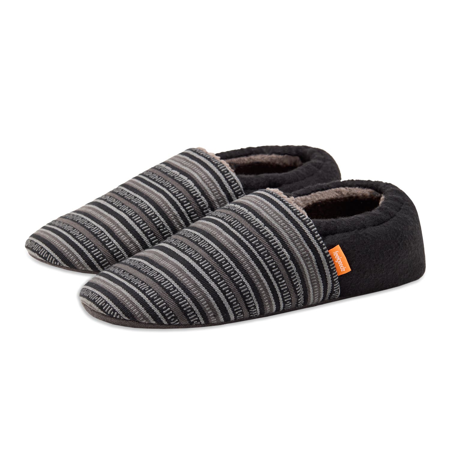 Feelgoodz Laidback Woven Slippers, Main, color, Phantom