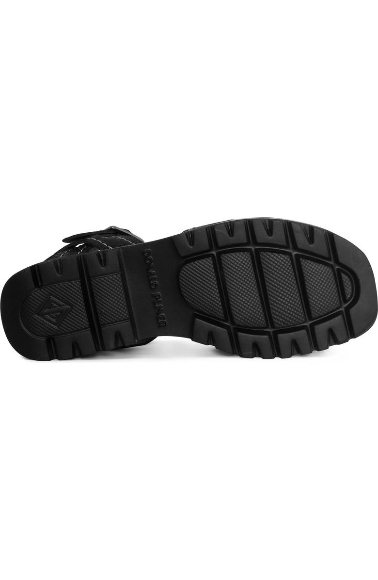 Donald Pliner Lug Sole Slingback Sandal, Alternate, color, Black