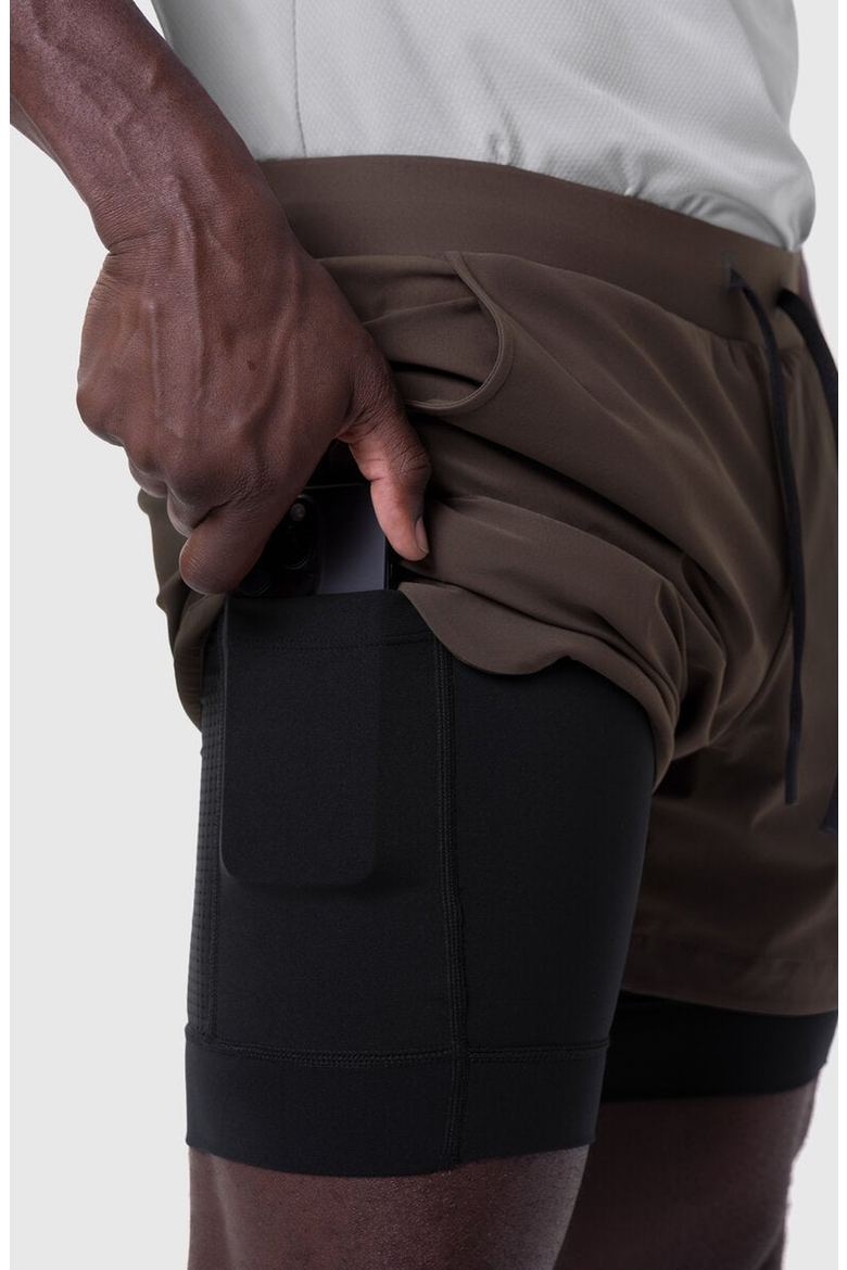 Tetra-Lite 5" Liner Short, Alternate, color, Dark Earth / Black