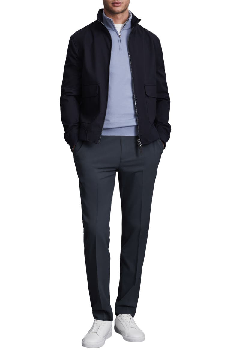 Reiss Found Slim Fit Pants, Alternate, color, Airforce Blue