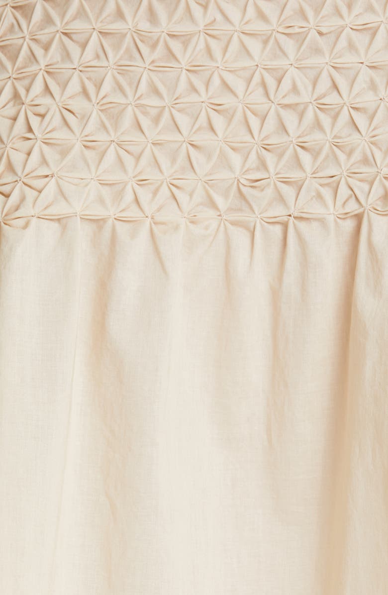 Merlette Majorelle Smocked Blouse, Alternate, color,