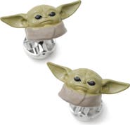 Cufflinks, Inc. 3D Grogu Cuff Links
