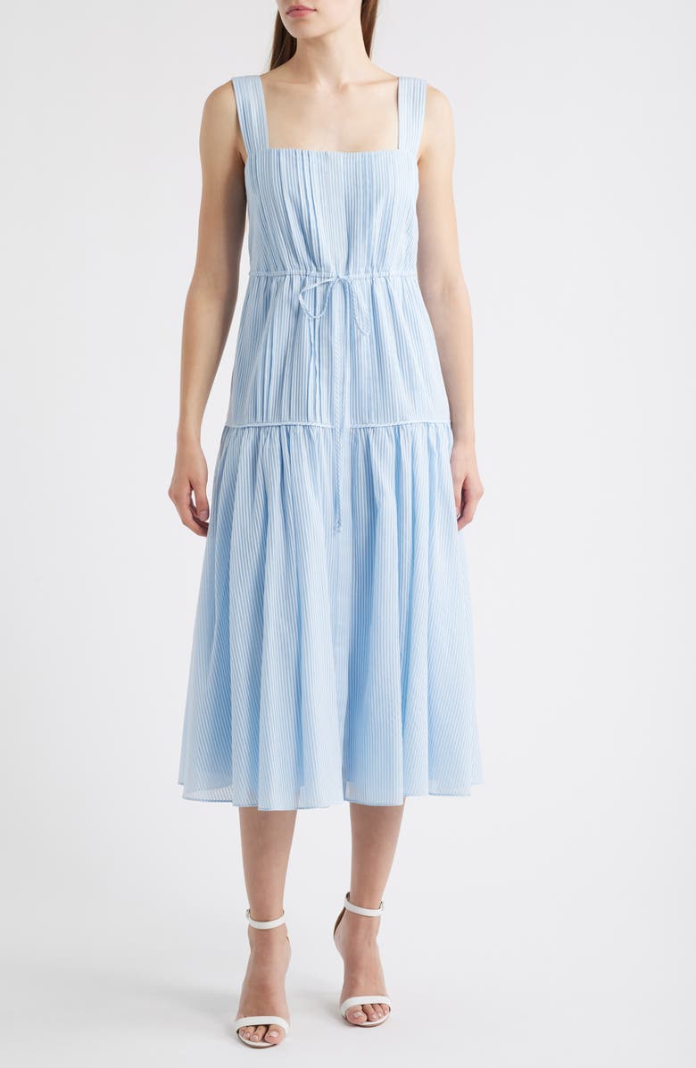 KOBI HALPERIN Reina Cotton & Silk Sundress, Main, color, 