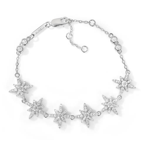 Anna Zuckerman Starry Night Bracelet In Platinum