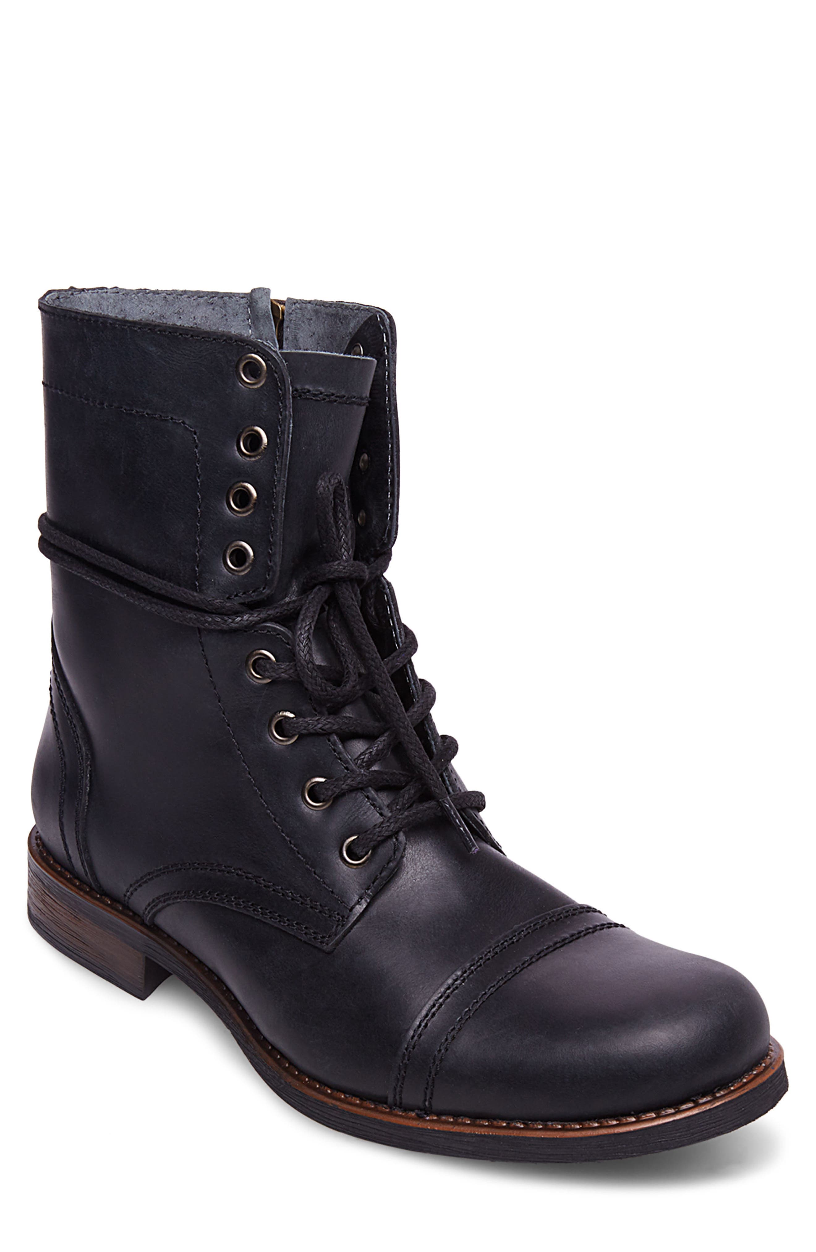 Steve Madden Troopah-C Cap Toe Boot, Main, color, 