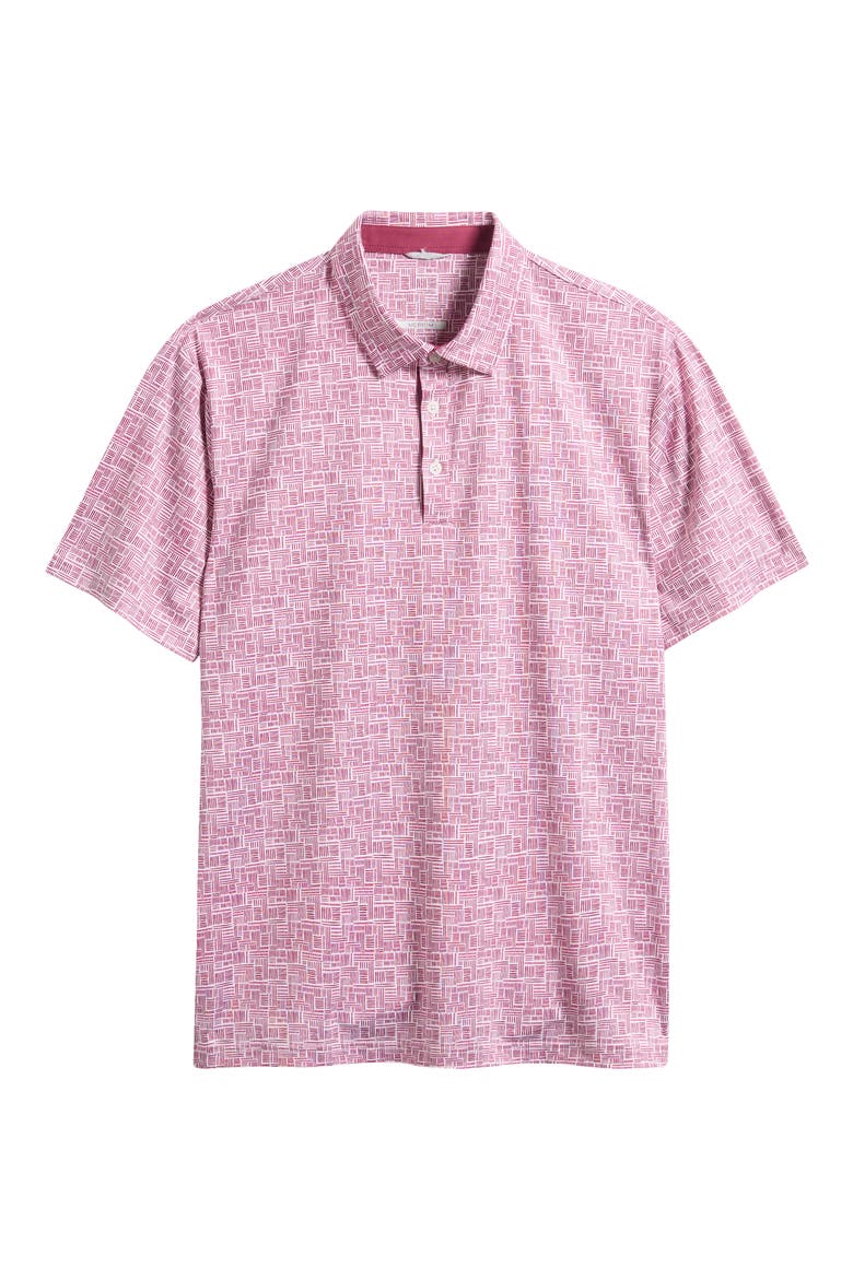 Viva Performance Golf Polo, Alternate, color, BERRY