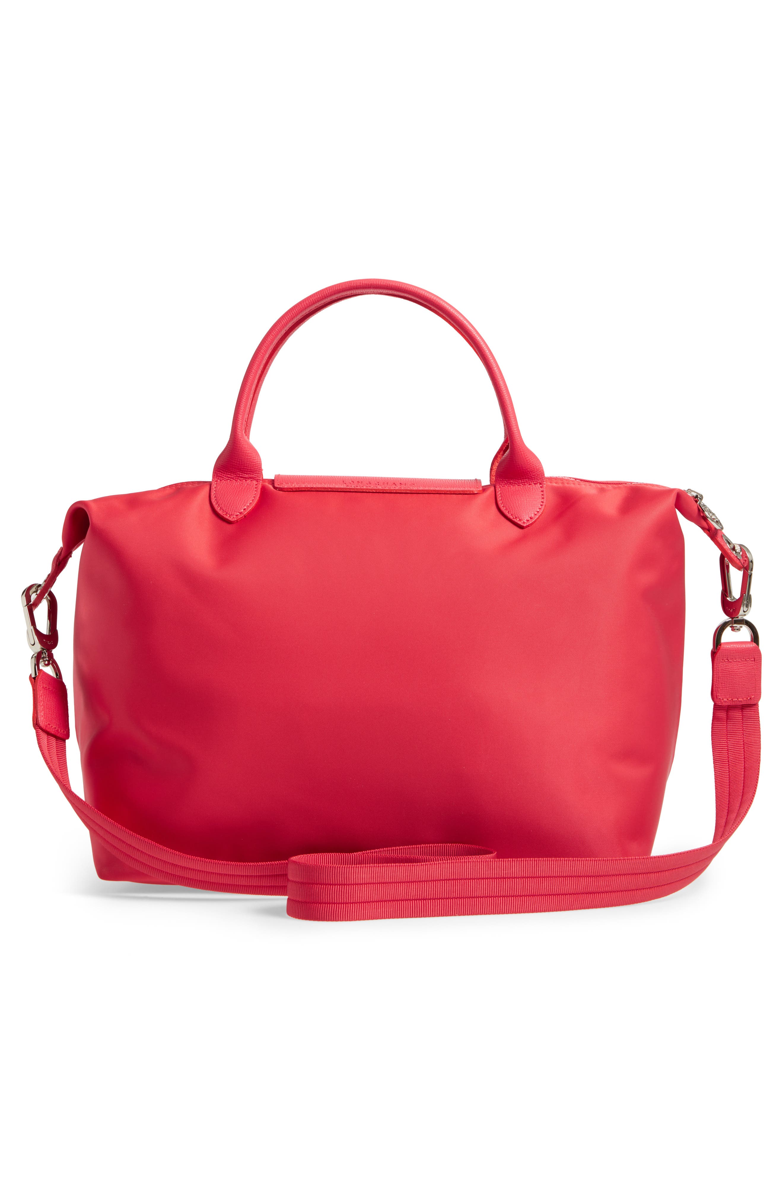 'Small Le Pliage Neo' Nylon Tote, Alternate, color, RASPBERRY