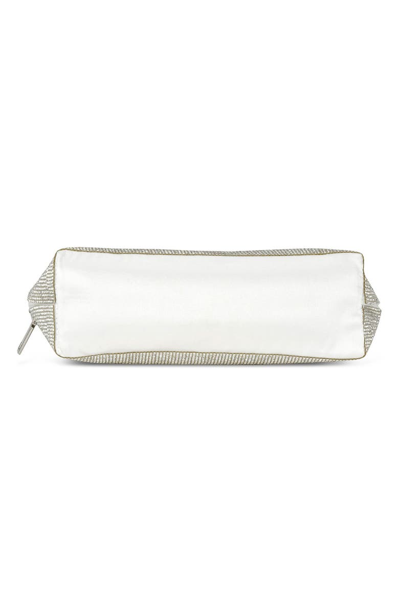 Iscream Kids' Crystal Embellished Cosmetic Case, Alternate, color, White