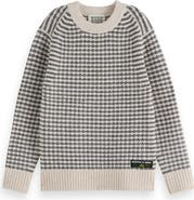 Scotch & Soda Kids' Relaxed Fit Chenille Sweater
