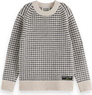 Scotch & Soda Kids' Relaxed Fit Chenille Sweater