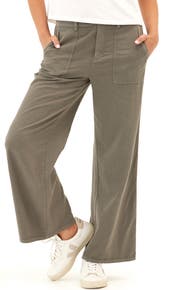 Threads 4 Thought Pamela Stretch Twill Wide Leg Pants