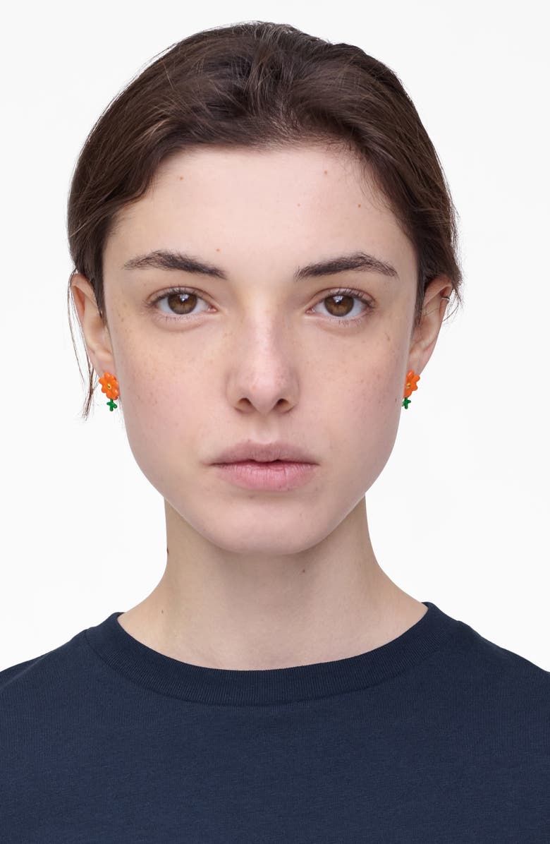 Marc Jacobs Stink Enamel Stud Earrings, Alternate, color,
