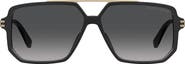 Marc Jacobs 58mm Gradient Pilot Sunglasses