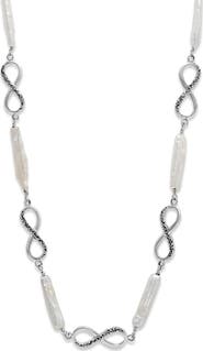SAMUEL B. Infinity Biwa Pearl Necklace
