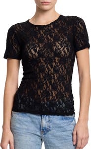 Hanky Panky Signature Lace Long Sleeve Top