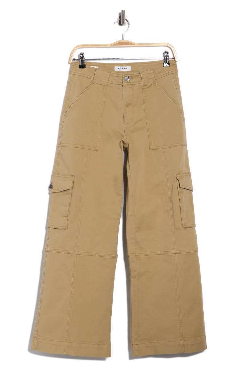 Vigoss Cargo Trousers, Alternate, color, Khaki