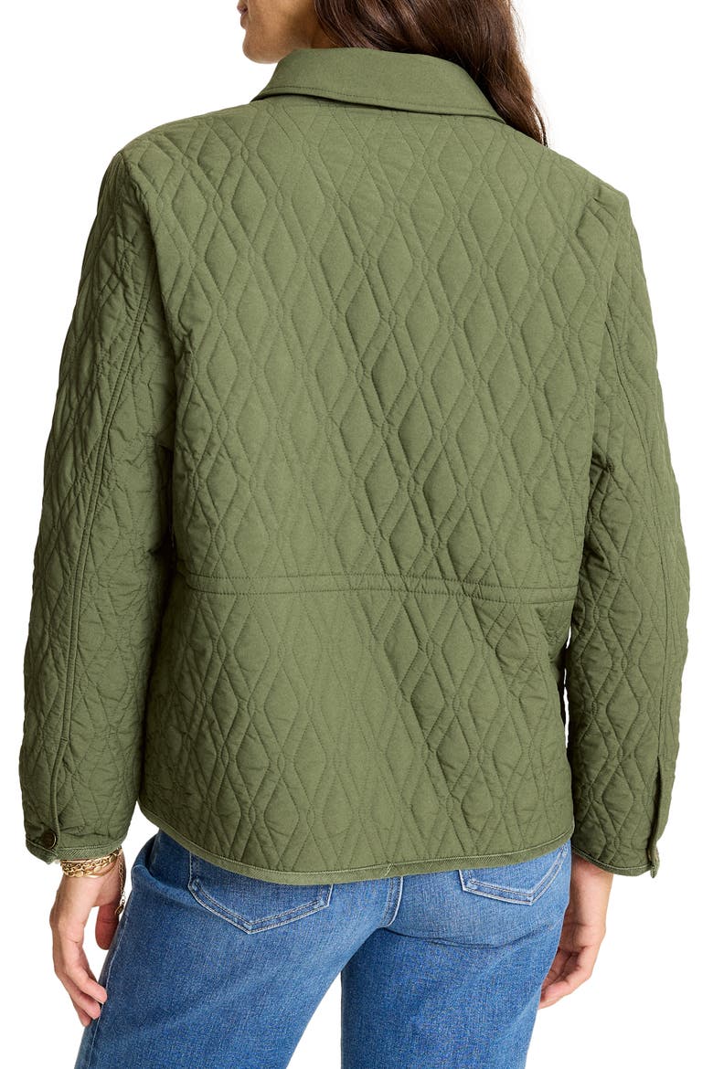 Quilted Jacket, Alternate, color, PALM MOSS